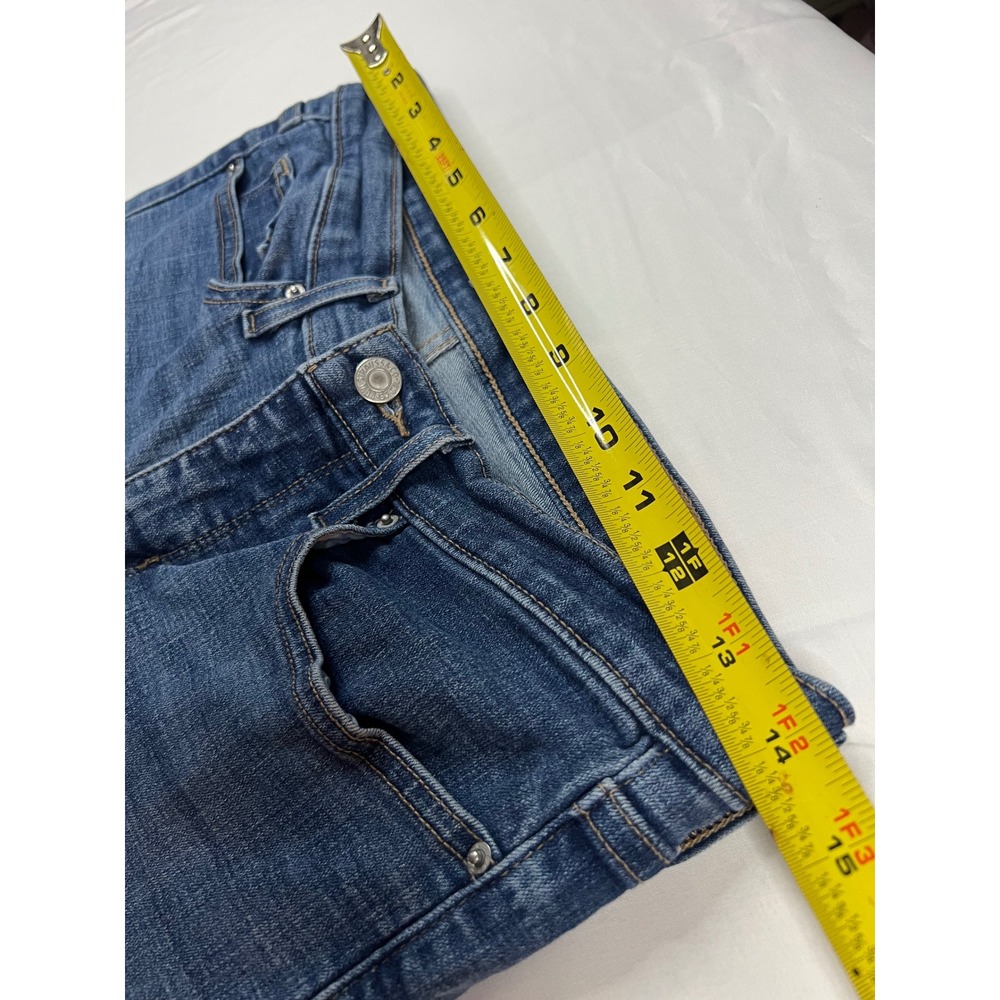 Levis 311 Shaping Skinny Capri Jeans Womens 28 Blue Medium Wash Denim Cropped - Picture 7 of 7